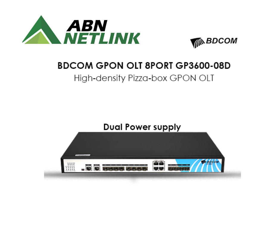 BDCOM GPON OLT 8PORT GP3600-08D